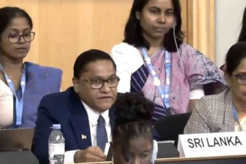 இலங்கையில் வெளிப்புற தலையீடு வேண்டாம்; ஜெனீவாவில் விஜித ஹேரத்