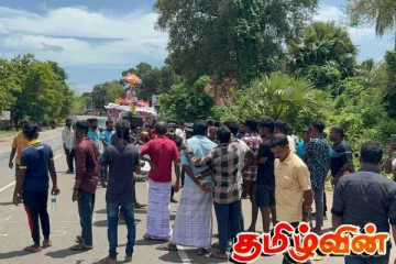 பெரும்திரளான மக்களின் கண்ணீருக்கு மத்தியில் உயிரிழந்த மாணவியின் இறுதி ஊர்வலம்