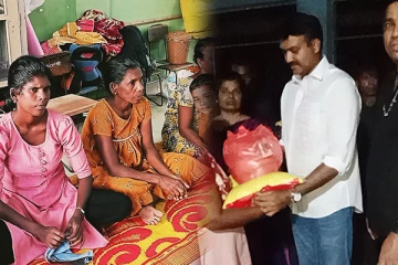 மட்டக்களப்பு வெள்ளத்தில் பாதிக்கப்பட்டோரை பார்வையிட்ட செந்தில் தொண்டமான்