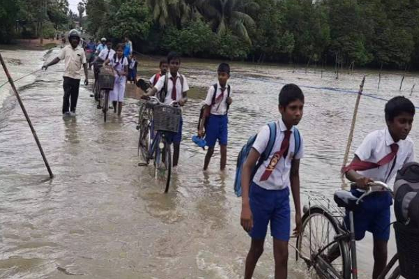 திருகோணமலையில் திடீரென காணாமல்போன பாலம்! | Bridge Disappeared In Trincomalee Heavy Rain