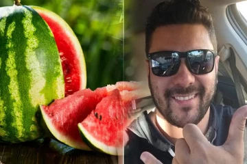 தர்பூசணி சாப்பிடும் போட்டியில் மனைவி கண்முன்னே கணவன் பலி ; துயரத்தில் முடிந்த சுற்றுலா பயணம்