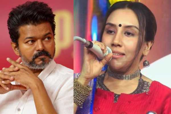 யார் உண்மையான தலைவர்!! ரம்யா கிருஷ்ணனை அசிங்கப்படுத்திய சத்யராஜ் மகள் திவ்யா.. | Divya Sathyaraj Compare Tvk Vijay Ramya Krishnan