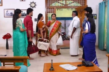 வீட்டைவிட்டு அதிரடியாக வெளியேறும் ஈஸ்வரி... அதிர்ச்சியில் ஒட்டுமொத்த குடும்பம்