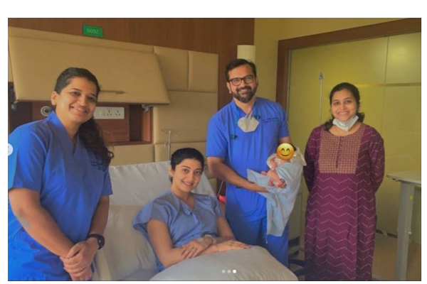 பிரபல நடிகைக்கு பெண் குழந்தை பிறந்தது - வைரலாகும் அழகிய புகைப்படம் | Actress Pranitha Subhash Blessed With Baby Girl