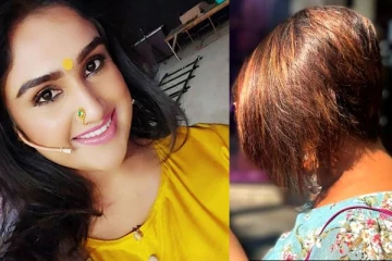என்னமா இதெல்லாம்! புது ஹேர்ஸ்டைலில் வனிதா விஜயகுமார்
