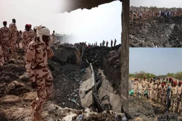 ஆப்பிரிக்க நாடொன்றில் இராணுவ கிடங்கில் திடீர் தீ விபத்து