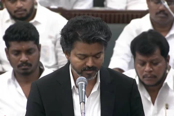 மேகதாது அணைக்கு எதிராக முதல்வர் விஜய் தீர்மானம் - ஒருமனதாக நிறைவேற்றப்பட்டது
