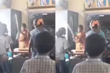 முட்டை கேட்ட பள்ளி மாணவனை துடைப்பத்தால் அடித்த சத்துணவு ஊழியர்கள் கைது