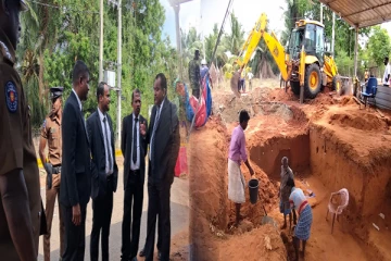 கொக்குதொடுவாய் மனிதப் புதைகுழியின் மூன்றாம் கட்ட அகழ்வுப் பணிகள் இரண்டாவது நாளாக முன்னெடுப்பு