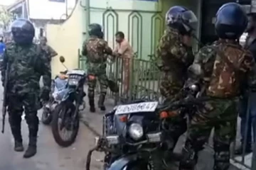 மூன்று பிரதேசங்களுக்கு பலத்த பாதுகாப்பு; களத்தில் முப்படை