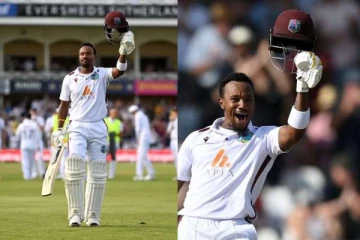 இங்கிலாந்துக்கு எதிராக முதல் சதம் விளாசிய வீரர்! திருப்பி அடித்த மேற்கிந்திய தீவுகள்