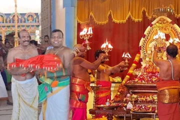 கண்ணகியம்மனின் புடவையை ரூ.16 லட்சத்திற்கு ஏலத்தில் வாங்கிய பக்தர்
