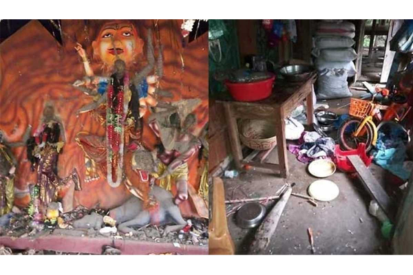 இந்து கோவில்கள், கடைகள் மீது தாக்குதல்; 10 பேர் அதிரடி கைது | Hindu Temples Shop Attacked Bangladesh 10 Arrested