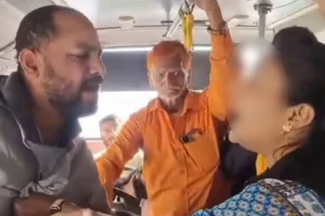 பேருந்தில் அத்துமீறி நடந்த நபர்.. அடுத்த நொடி பெண் செய்த சம்பவம் - வைரல் வீடியோ!