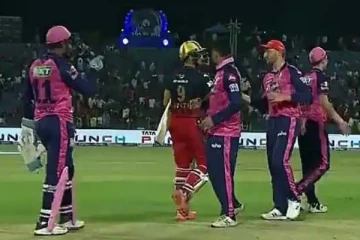 சிக்ஸர் விளாசல்.. கேட்ச் பிடித்து அவுட் செய்தவருக்கு கை கொடுக்க மறுத்த வீரர்! வைரல் வீடியோ