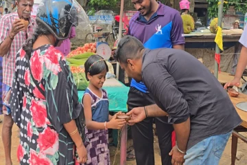 யாழ் மானிப்பாயில் முள்ளிவாய்க்கால் கஞ்சி வழங்கும் நிகழ்வு