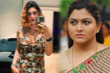 குஷ்புவின் மகளா இது? எல்லை மீறிய கவர்ச்சியால் அதிர்ச்சி அடைந்த ரசிகர்கள்