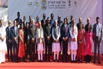 இந்தியாவின் பிரவாசி பாரதிய திவாஸ் மாநாட்டில் இ.தொ.கா தலைவர் பங்கேற்பு (PHOTOS)