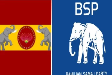 பெரும் சிக்கலில் தவெக கொடி..சின்னத்தை நீக்க வேண்டும் - பகுஜன் சமாஜ் கட்சி கோரிக்கை?