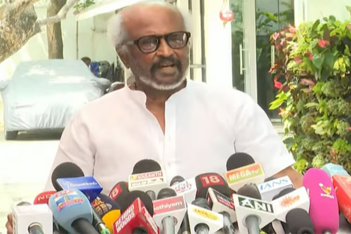 මහ ඇමති විජේට සුපර් ස්ටාර් රජිනිකාන්ත්ගෙන් කොස්සක්? මම මහ ඇමතිව හමුවෙන්නේ නැහැ | Rajinikanth Warns Vijay Fans And Tvk Volunteers
