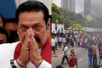 இலங்கையில் தொடர் பதற்றம்... பதவி விலகிய மகிந்த ராஜபக்சே.. நடப்பது என்ன?