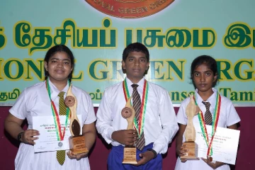 பசுமை அமைதி விருதுகள்! முன்னிலை விருதினைப் பெற்ற யாழ்ப்பாண மாணவர்கள் (படங்கள்)