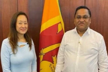 வெளிவிவகார அமைச்சருடன் ஜூலி சங் விசேட கலந்துரையாடல்