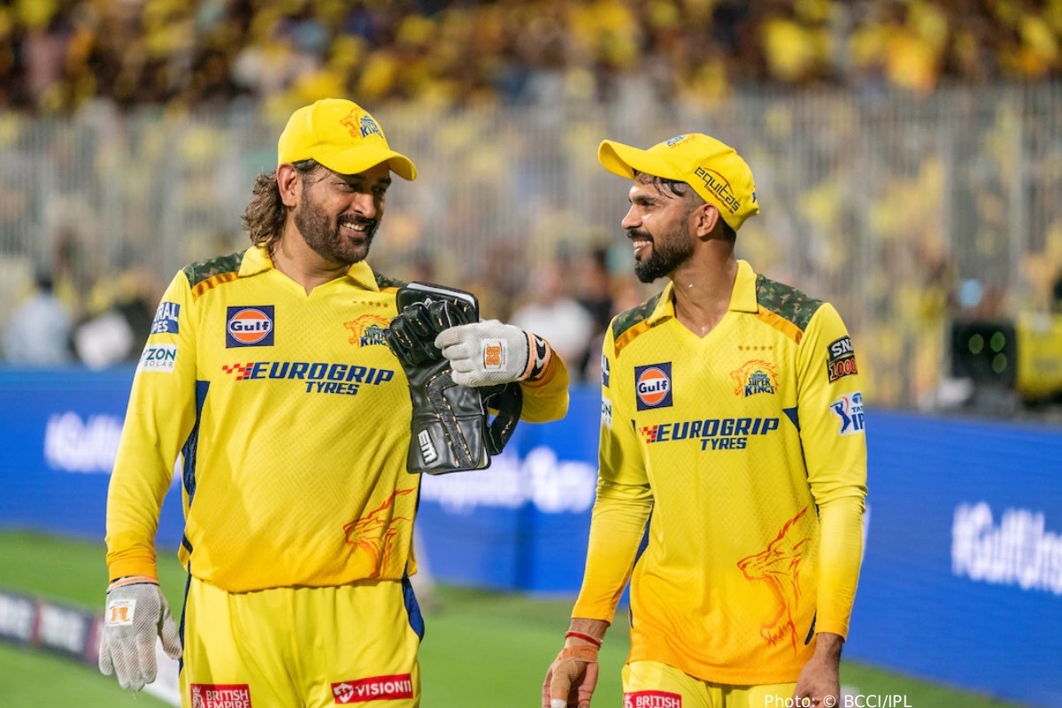 தோனி அணியின் விவாதங்களில் கூட கலந்து கொள்வது இல்லை: CSK கேப்டன் ருதுராஜ் | Csk Captain Ruturaj Recent Comments On Ms Dhoni தோனி அணியின் விவாதங்களில் கூட கலந்து கொள்வது இல்லை: CSK கேப்டன் ருதுராஜ் | Csk Captain Ruturaj Recent Comments On Ms Dhoni
