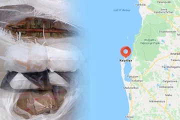 கல்பிட்டி கடற்பரப்பில் பெருந்தொகையான பீடி இலைகள் கடற்படையினரால் கண்டுபிடிப்பு!