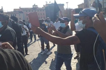 ஈஸ்டர் தாக்குதல் விவகாரம்;   இத்தாலியில்  ஆர்ப்பாட்டம்  நடத்திய இலங்கையர்கள்