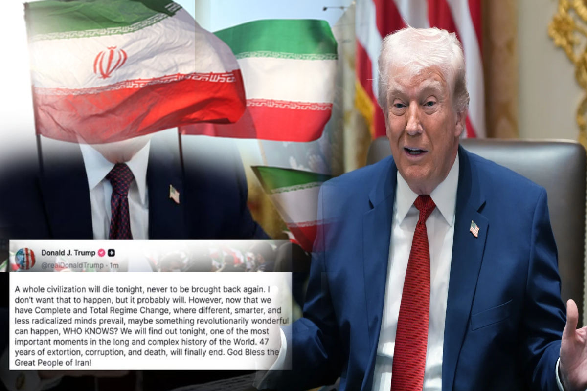 இன்று இரவு ஒரு முழு நாகரீகமே அழியும் ; டிரம்ப் பதிவால் பீதியில் உலக நாடுகள்! | An Entire Civilization Perish Tonight Trump Post