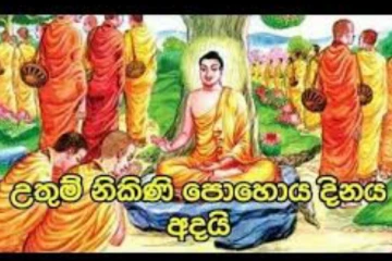 නිකිණි පුර පසලොස්වක් පොහොය දිනය අදයි.!!! නිකිණි පොහොයේ වැදගත්කම..