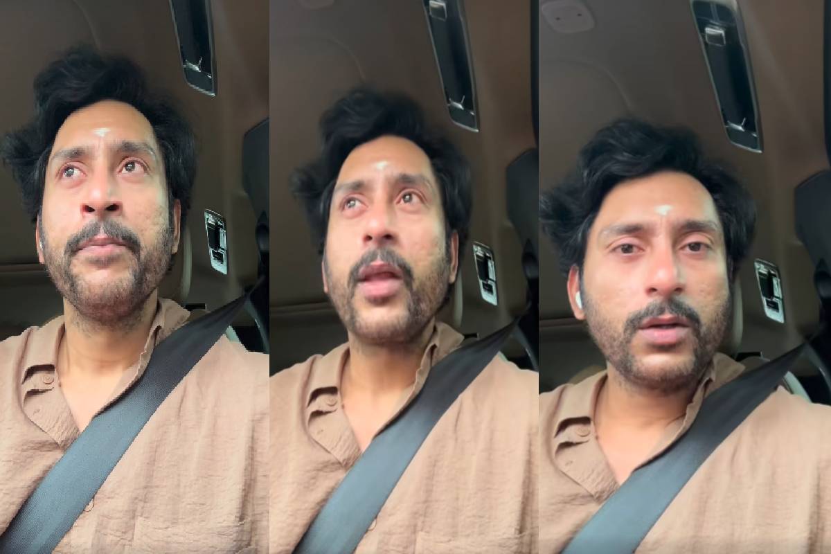 கருப்பு திரைப்படம் இன்று வெளியாகுமா? அழுதபடி காணொளி வெளியிட்ட பாலாஜி | Karuppu Film Cancelled Release Balaji Crying Video