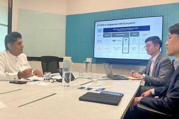 எதிர்க்கட்சித் தலைவர் சஜித் பிரேமதாச சிங்கப்பூர் விஜயம் | Sajith Premadasa Visits Singapore