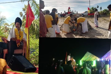 தியாக தீபம் திலீபனின் நினைவு ஊர்திக்கு பொது மக்கள் அஞ்சலி (Photos)