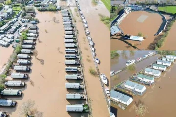 தெற்கு இங்கிலாந்தில் 132 வெள்ள எச்சரிக்கை..ஈஸ்டர் நிகழ்வுகள் பாதிப்பு..நீரில் மூழ்கிய விளையாட்டு மைதானங்கள்