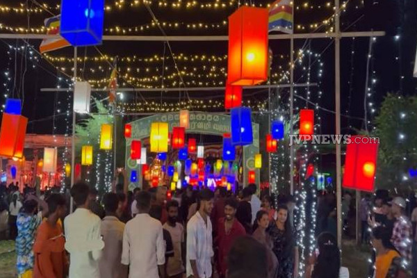 தமிழர் பகுதியொன்றில் களைகட்டிய வெசாக் தின கொண்டாட்டம்! குவிந்த மக்கள் கூட்டம் | Weed Vesak Day Celebration In Mullaitivu Tamils