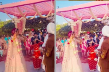 திருமணத்தில் நடனமாடிய மணமகள் - குஷியில் பணத்தை வாரி இரைத்த மணமகன் - வைரல் வீடியோ