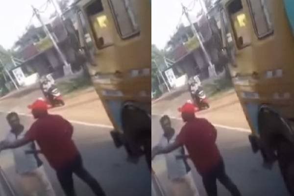 தமிழர் பகுதியில் அரச–தனியார் பேருந்து சாரதிகளுக்கு இடையே மோதல் | Private Bus Attacks Gover Bus Driver Conductor