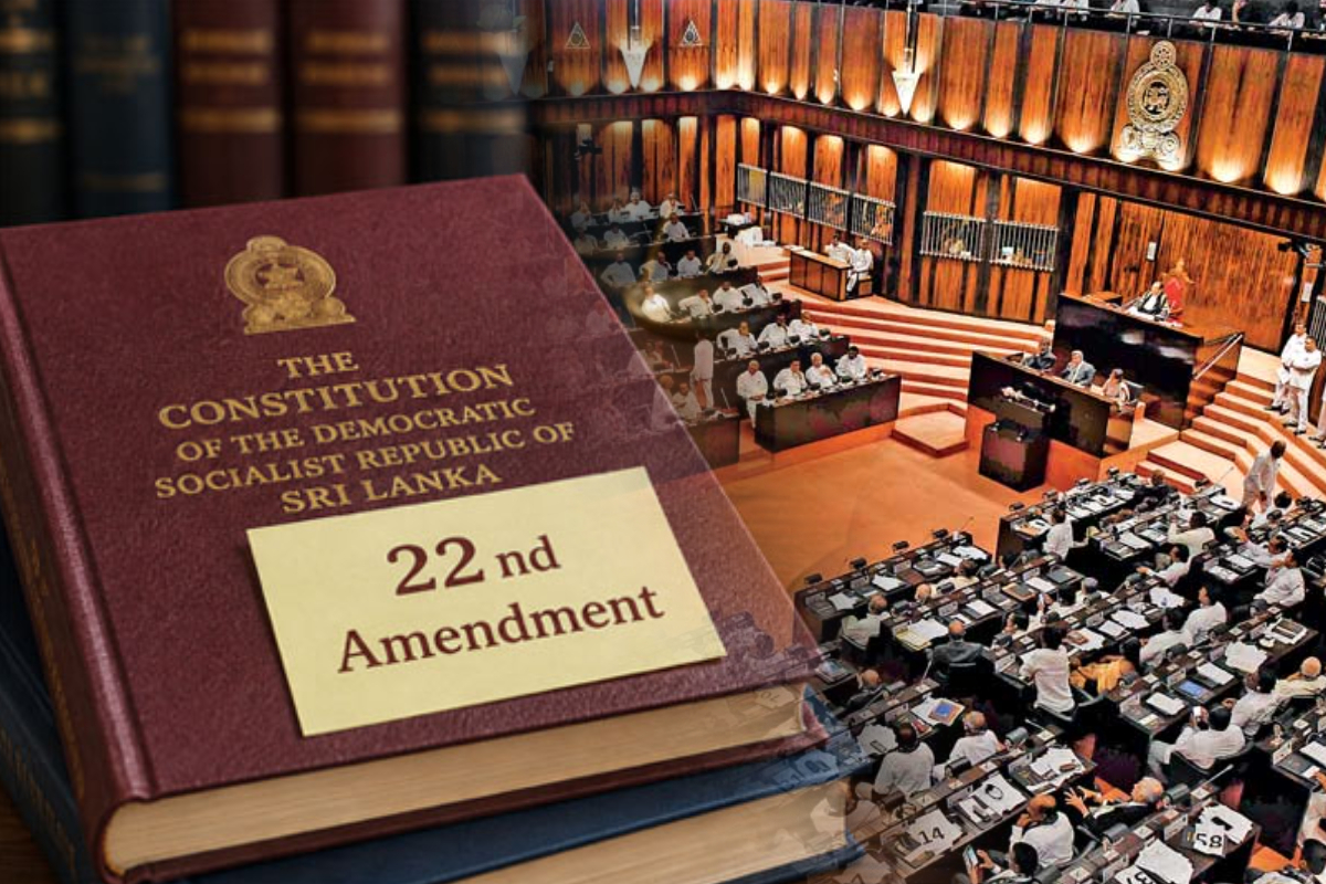 22ஆவது திருத்தத்தை மாற்றுவது நீதித்துறையைச் சுருக்குவதாகும்! சஜித்தின் கருத்துக்கு ஆளும் தரப்பு பதிலடி | Ruling Side Hits Back At Sajith S Remarks