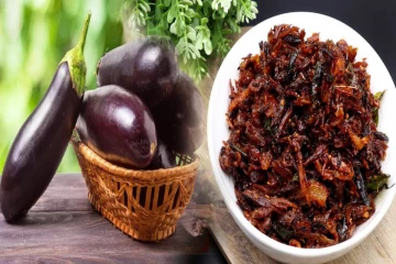 Brinjal Maldive Fish Sambal : இலங்கை பாணியில் அசத்தல் சுவை கத்தரிக்காய் மாசிக்கருவாட்டு சம்பல்!