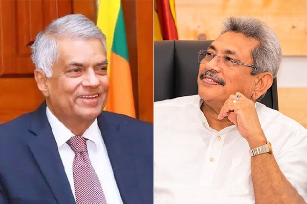 ரணில் விக்ரமசிங்க மற்றும் கோட்டாபய ராஜபக்ச-Ranil Wickramasinghe and Gotabaya Rajapaksa