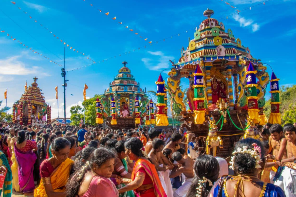 அரோகரா கோசங்கள் விண்ணதிர தேரேறி வந்தார் திருக்கோணேஸ்வர பெருமான் | Trincomalee Koneswaram Temple Chariot