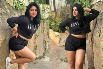 ஷார்ட் உடையில் நடிகை பூனம் பஜ்வாவின் கிளாமர் போட்டோஷூட்!