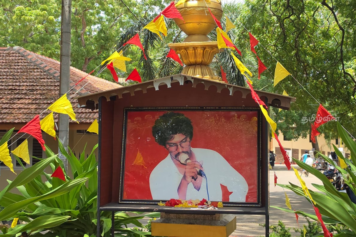 நல்லூரில் தியாக தீபம் திலீபனுக்கு வெண்கல உருவ சிலை | 39Th Year Commemoration Thileepan