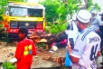 திருகோணமலையில் மரத்துடன் மோதி கனரக வாகனம் விபத்து!