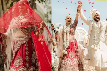 வழுக்கை தலையுடன் திருமணம் செய்துகொண்ட மணப்பெண்.., வைரலாகும் வீடியோ