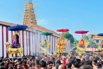 நல்லையம்பதி அலங்கார கந்தனுக்கு இன்று தீர்த்த திருவிழா