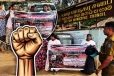 யாழ். மாநகர சபைக்கு முன் போராட்டத்தில் குதித்த மக்கள்
