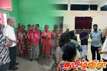 வெள்ளத்தினால் பாதிக்கப்பட்ட மக்களை நேரில் சென்று பார்வையிட்ட குகதாசன் எம் பி